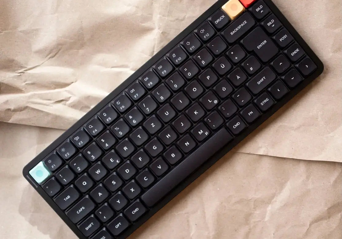 Warum es keine Low Profile Tastenkappen in ISO-DE gibt.