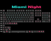 MAXKEY SA Miami Night (ANSI) Keycap Set