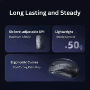 IPI Gaming Qi Pro Black Mouse