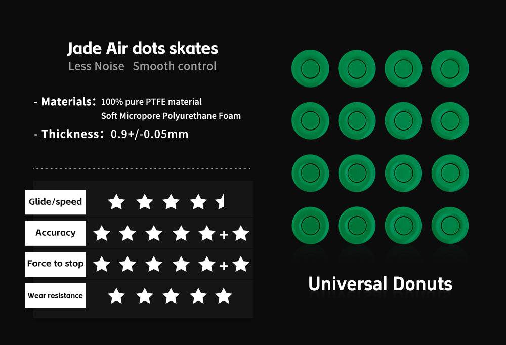 X-Raypad Jade Air Mouse Skates - Universal Donuts