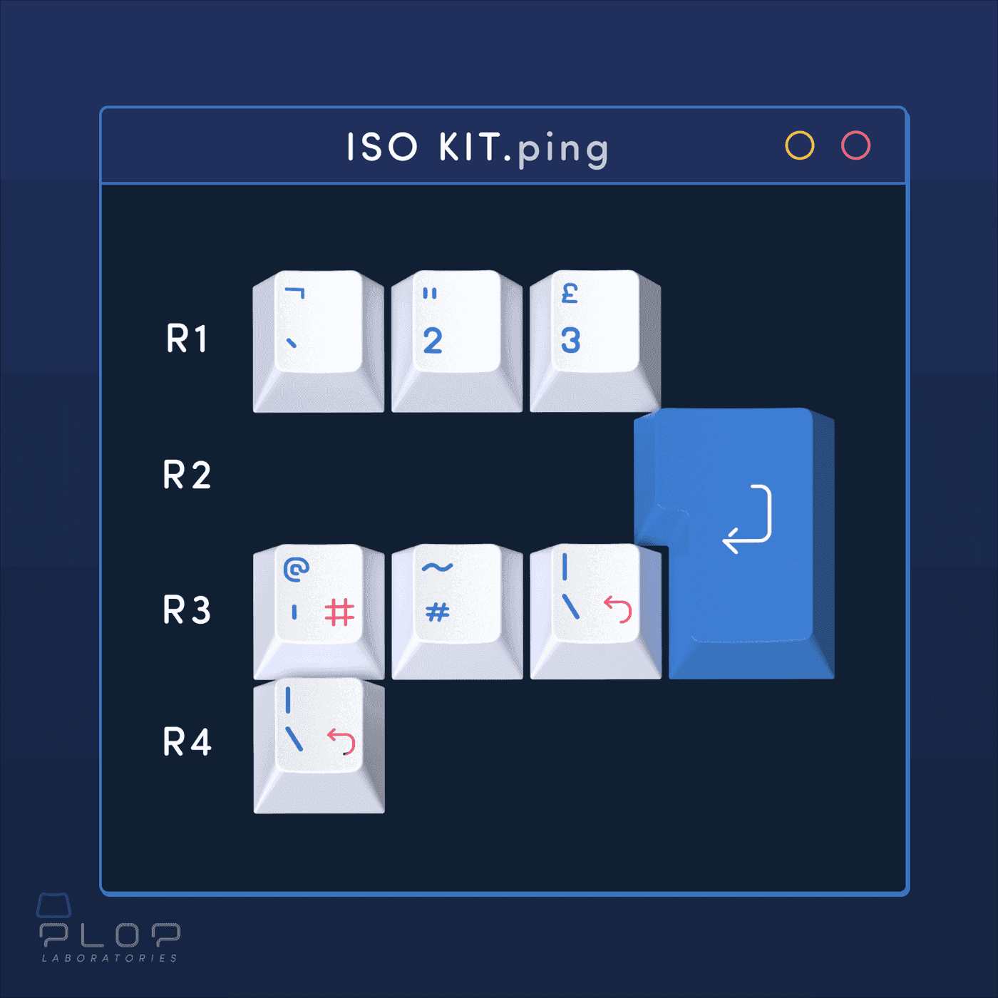 EPBT Ping Keycap Set
