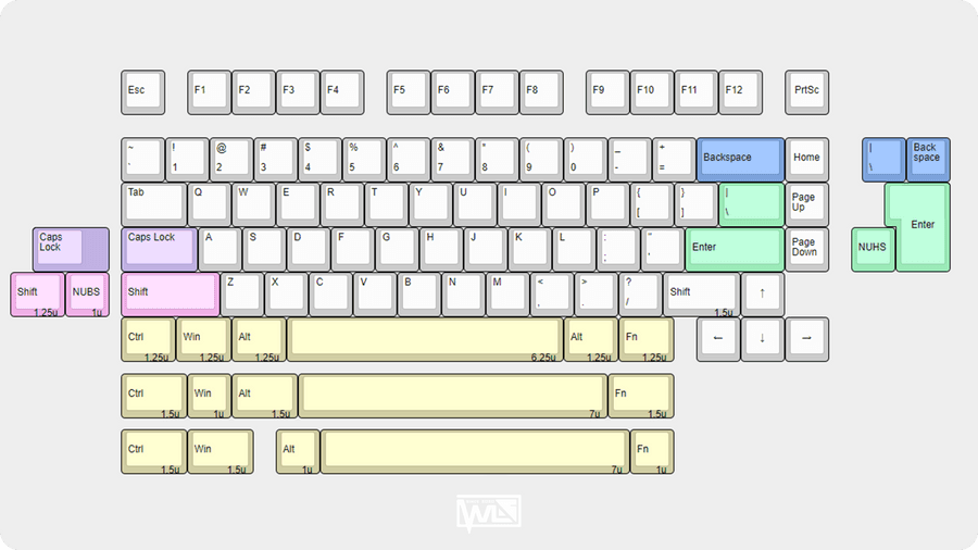 Jelly Evolv Keyboard (Extra Components)
