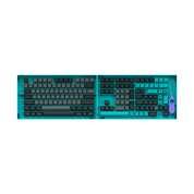 Akko Black & Cyan (ANSI) Keycap Set - InputGear DE