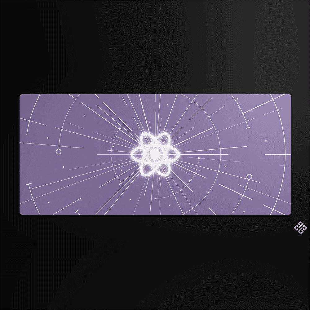 Atomic Purple Deskmats - InputGear DE
