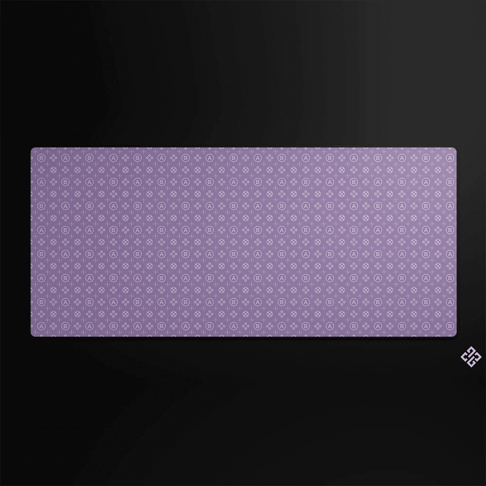 Atomic Purple Deskmats - InputGear DE
