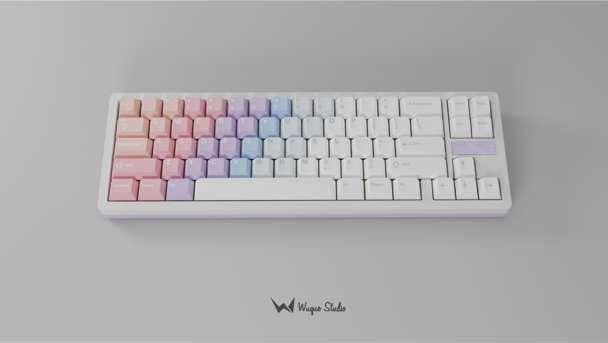 Wuque Ikki68 Aurora x Dreamscape Keyboard Kit