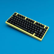 CK PBT White on Black (ISO - DE) Keycap Set - InputGear DE