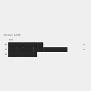 DSS Lights Out R2 Keycap Set - InputGear DE