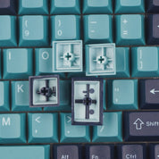EnjoyPBT ABS Blue Night (ANSI) Keycap Set - InputGear DE