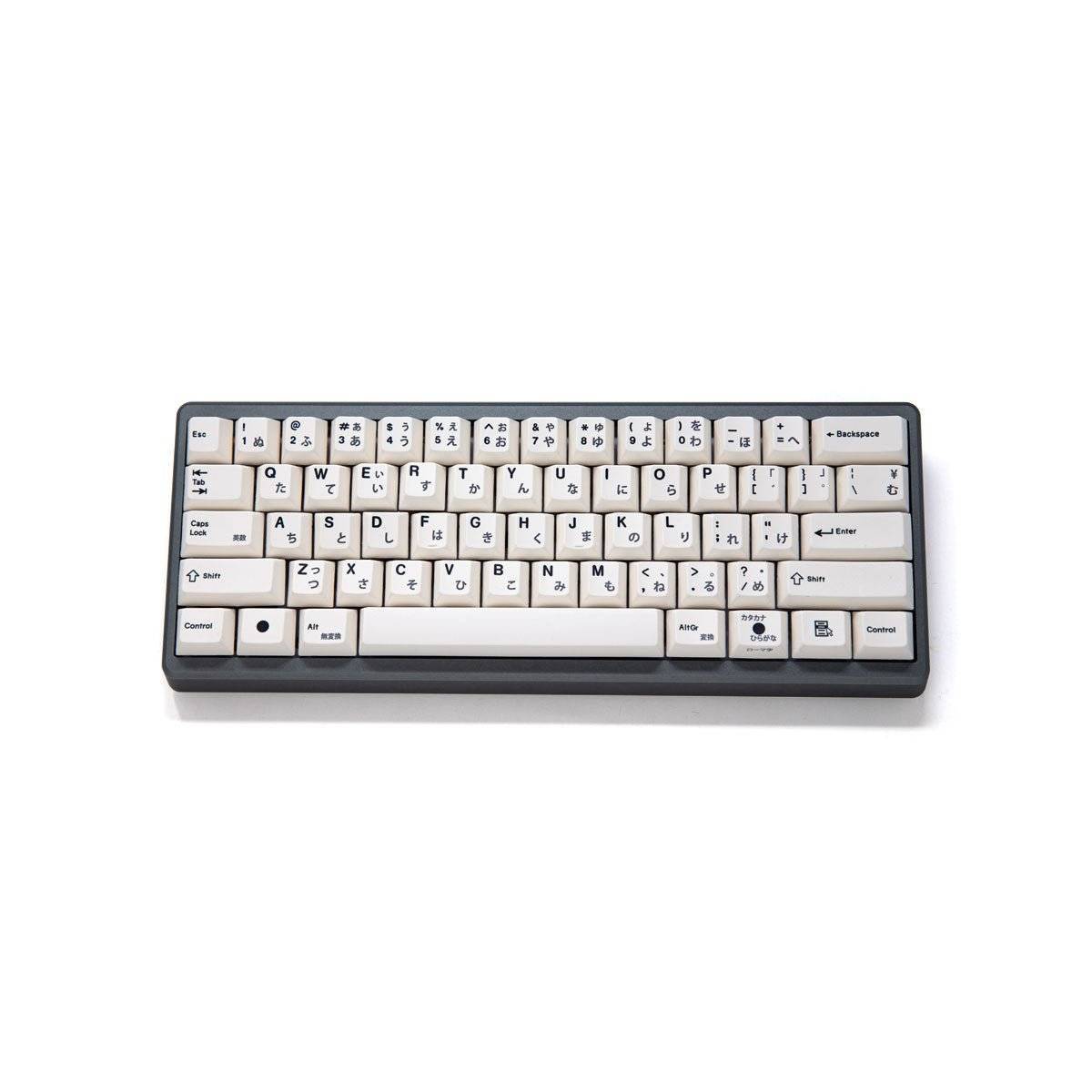 EPBT Gray Japanese (ANSI) Keycap Set