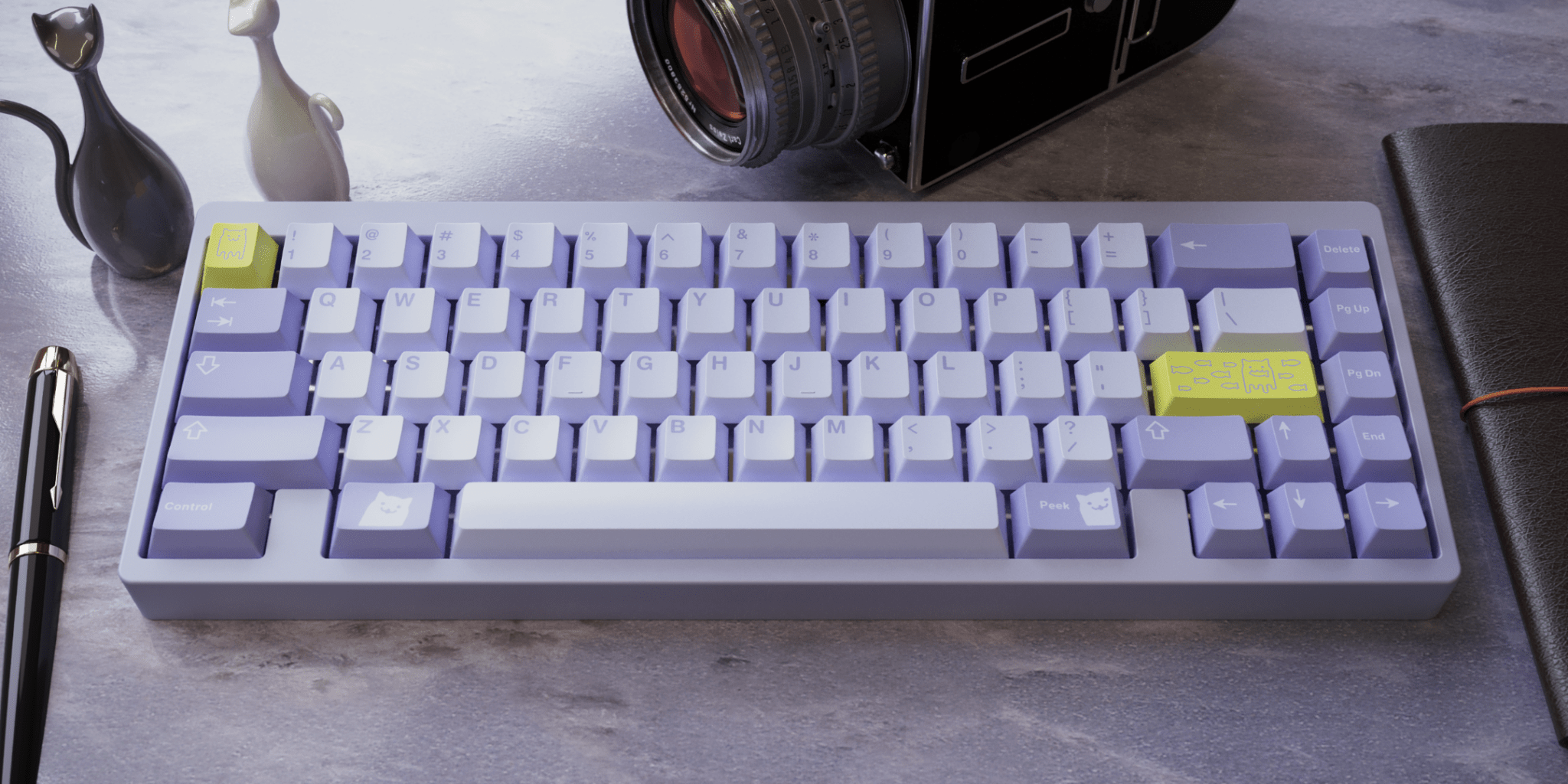 GMK Purple - ish Keycap Set - InputGear DE