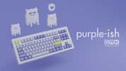GMK Purple - ish Keycap Set - InputGear DE