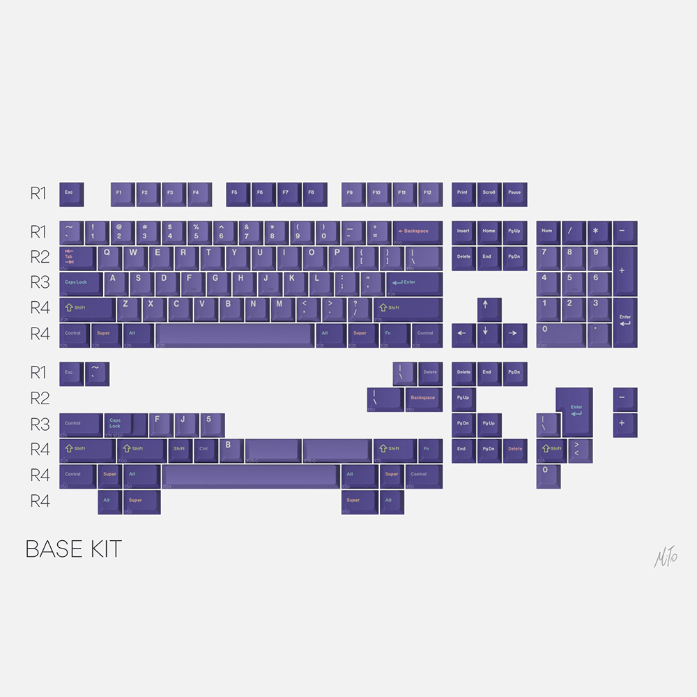 GMK Serenity Keycap Set - InputGear DE