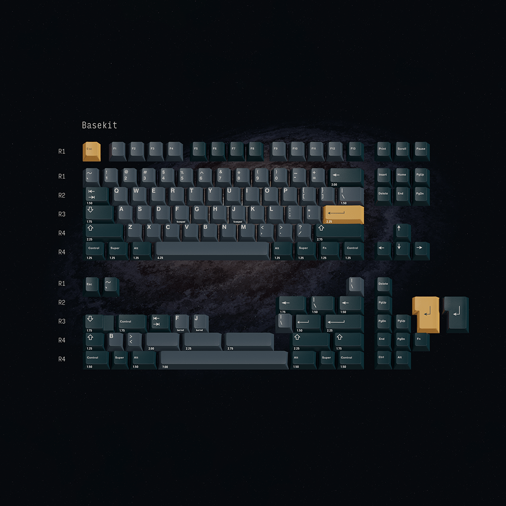 GMK Universe Keycap Set - InputGear DE