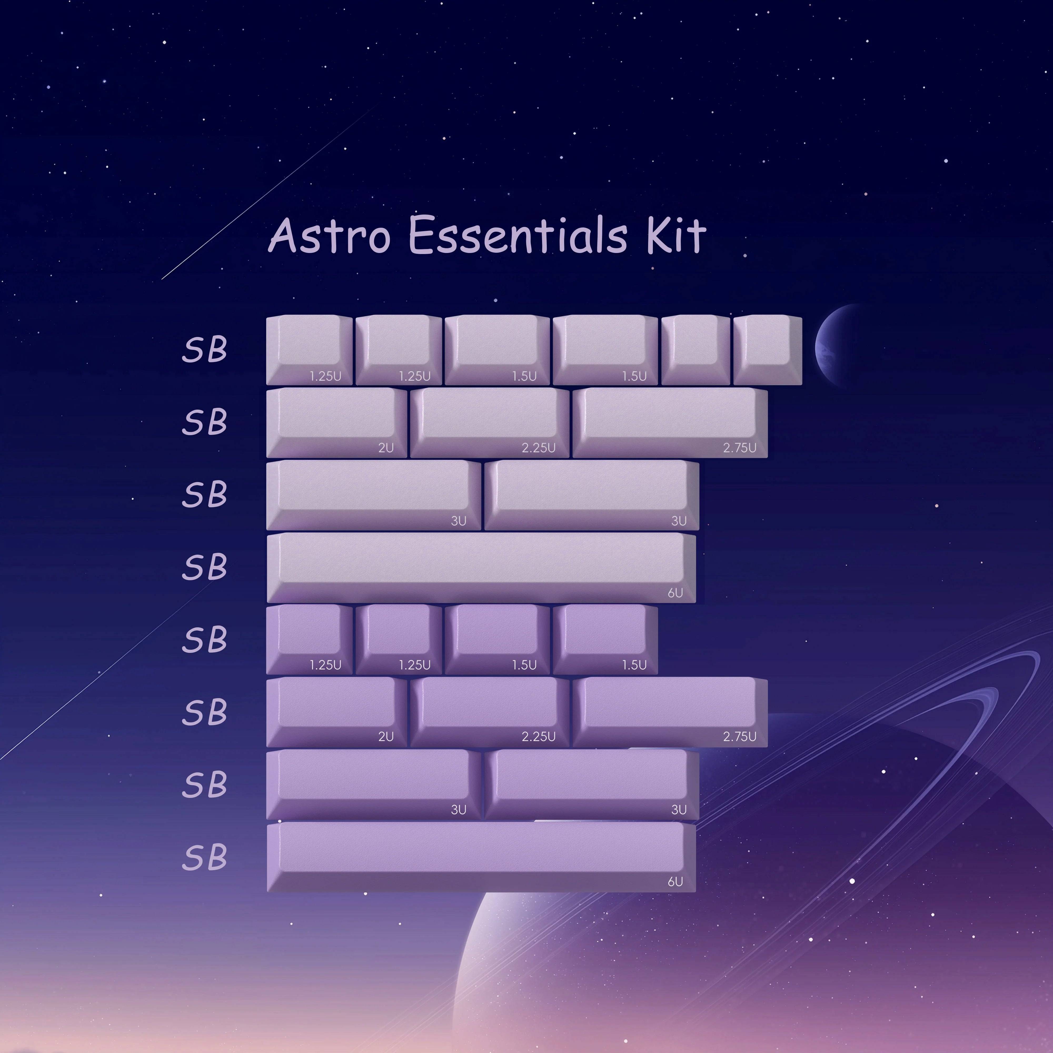 PBTFans Astraeus Keycap Set