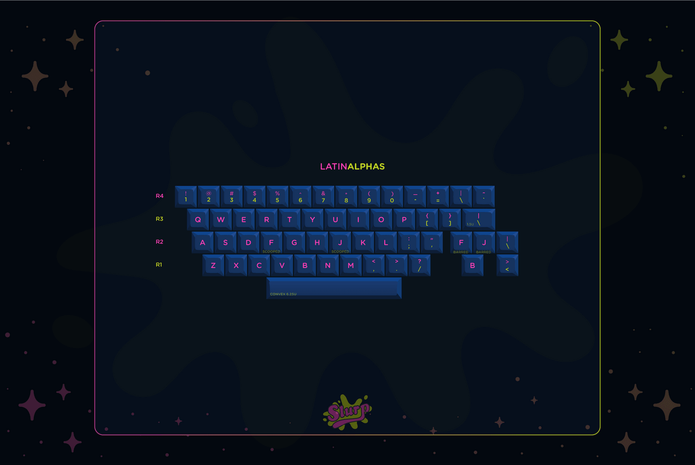 KAT Slurp Keycap Set - InputGear DE