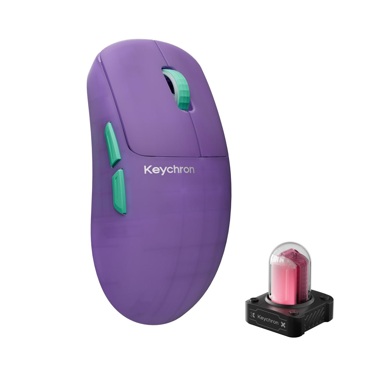 Keychron G6 HE Gaming Mouse (Frosted Lavender) - InputGear DE