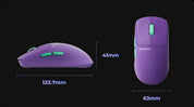 Keychron G6 HE Gaming Mouse (White) - InputGear DE