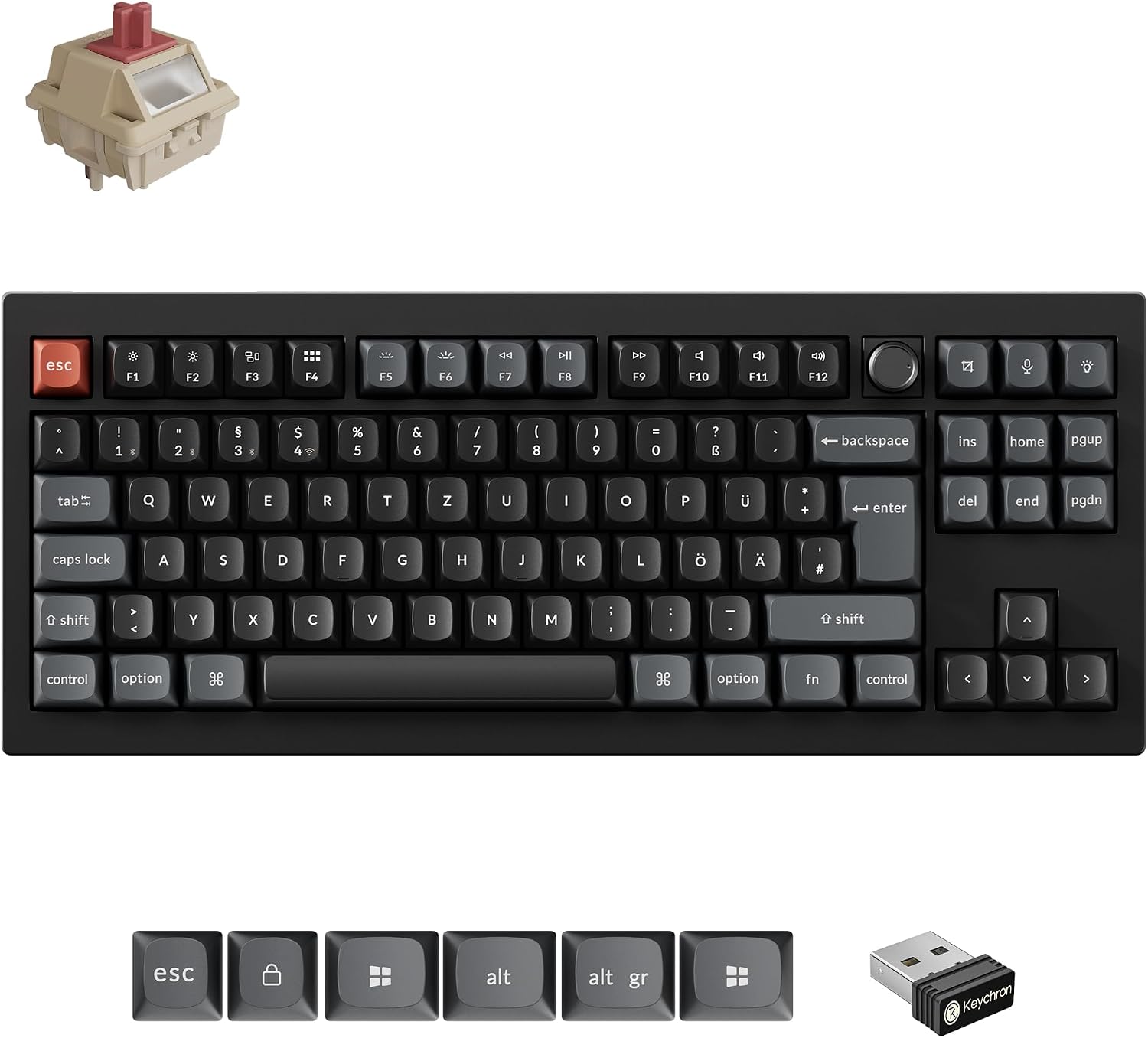 Keychron V3 Ultra (ISO-DE) - InputGear DE