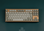 Monacokeys Retro Beige (ISO-DE) Keycap Set