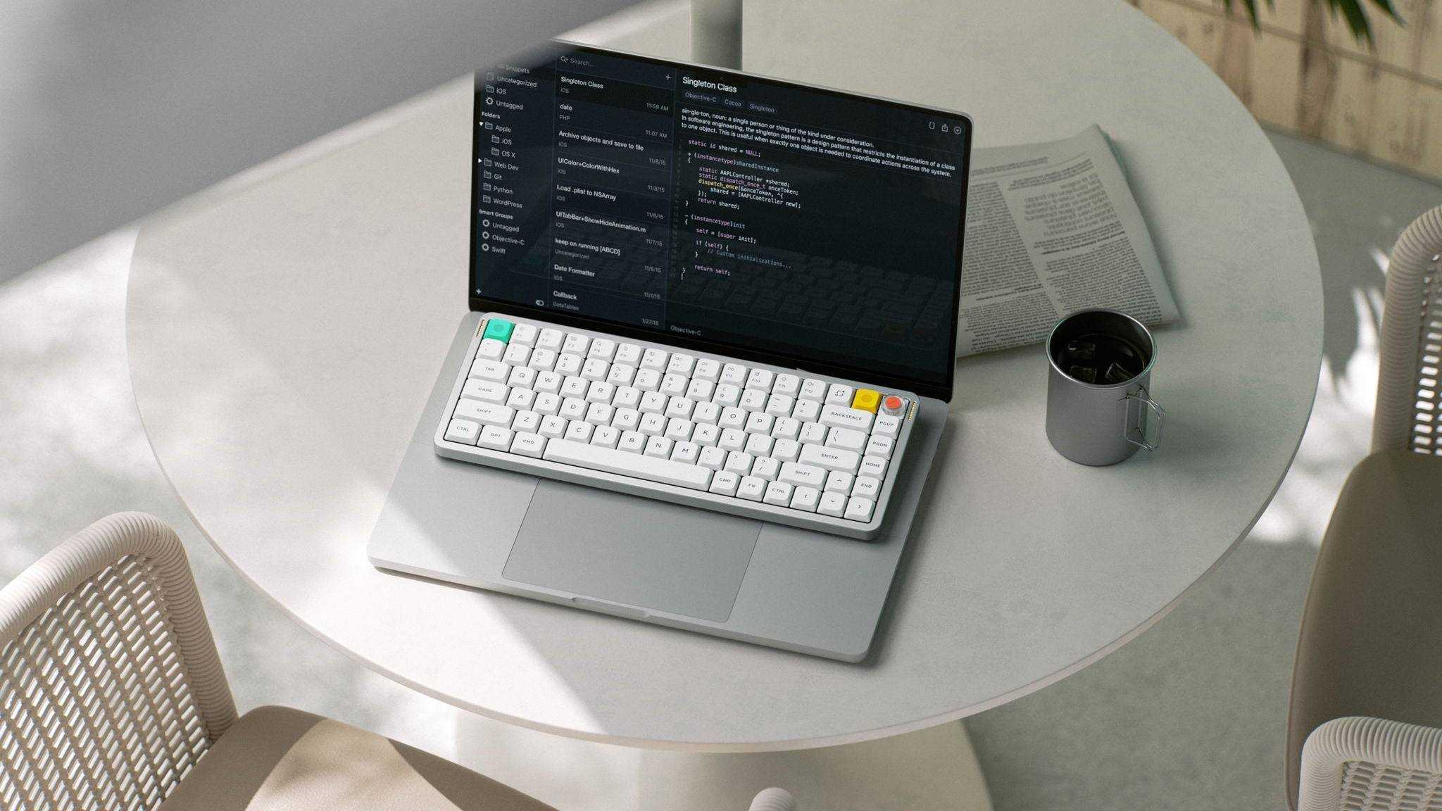 Nuphy Air75 V3 (AZERTY-FR) White - InputGear DE