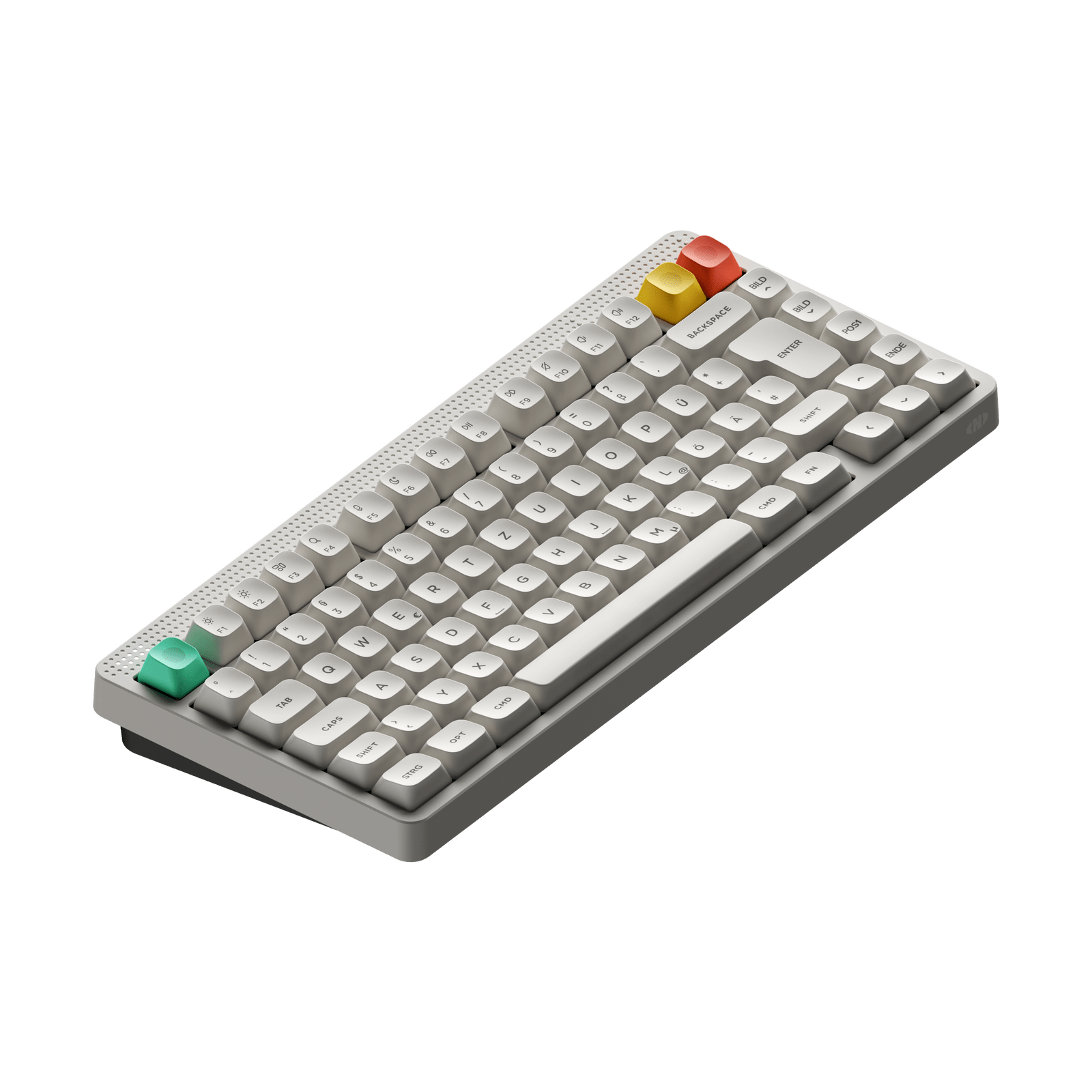 Nuphy Node75 White High-Profile (ISO-DE) - InputGear DE