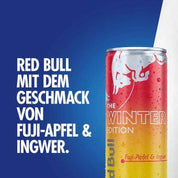 Red Bull Winter Edition Fuji-Apfel & Ingwer - 250ml Dose