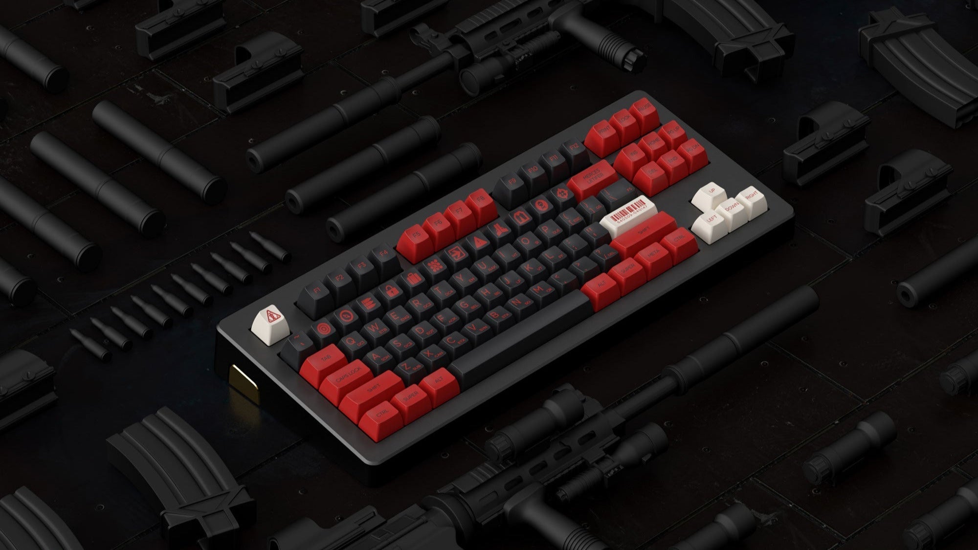 SA Silent Assassin Keycap Set - InputGear DE