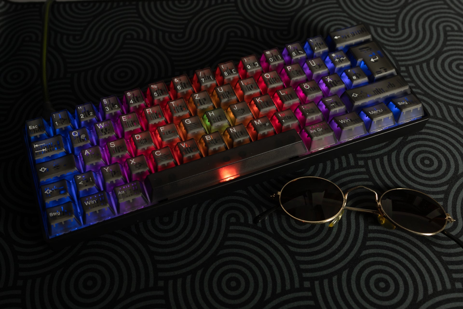 Tai - Hao Smoky Quartz (ISO - DE) Keycap Set - InputGear DE