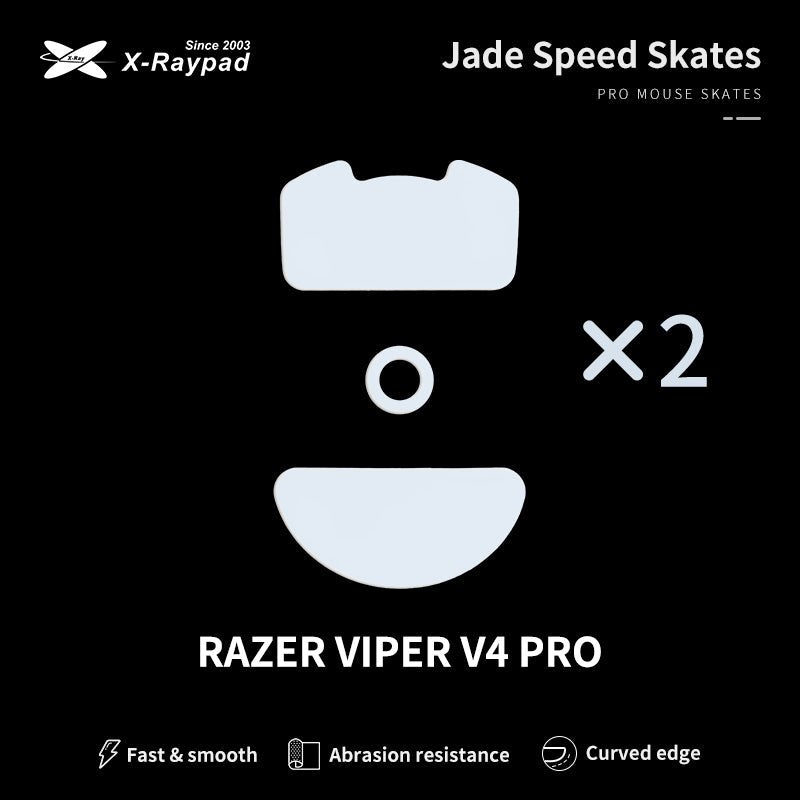 X-Raypad Jade (VIPER V4 Pro) Mouse Skates - InputGear DE