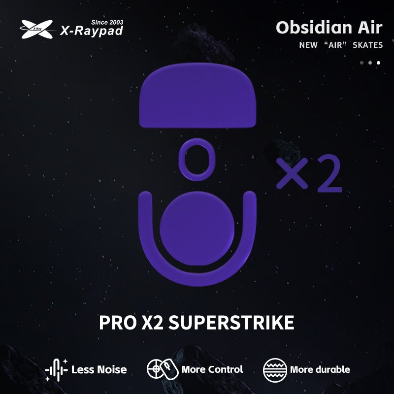  X2 SUPERSTRIKE) Mouse Skates - InputGear DE